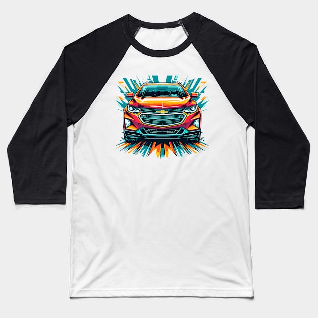 Chevrolet Equinox Baseball T-Shirt by Vehicles-Art